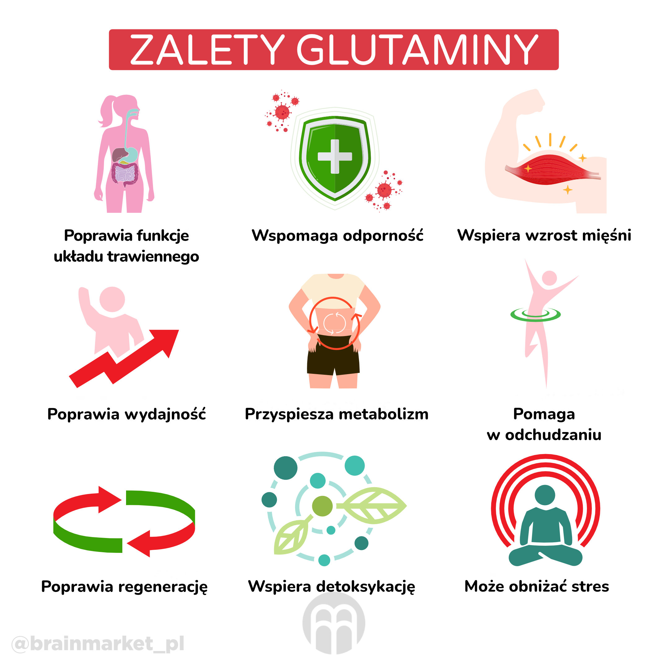 schopnosti glutaminu_infografika_pl